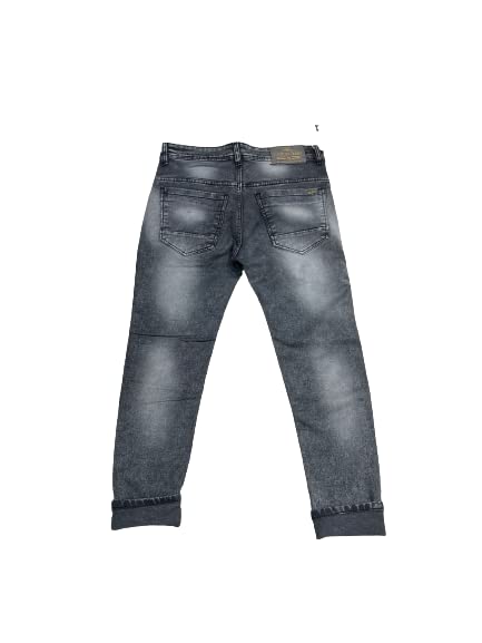 R. K. Garg Grey Men's Denim Slim Fit Strechable Jeans