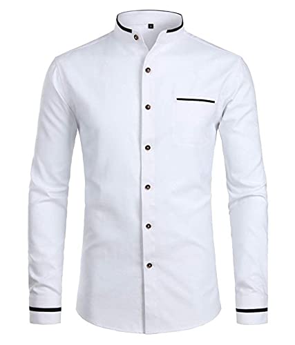 EVIQE Men's Slim Fit Casual Shirt