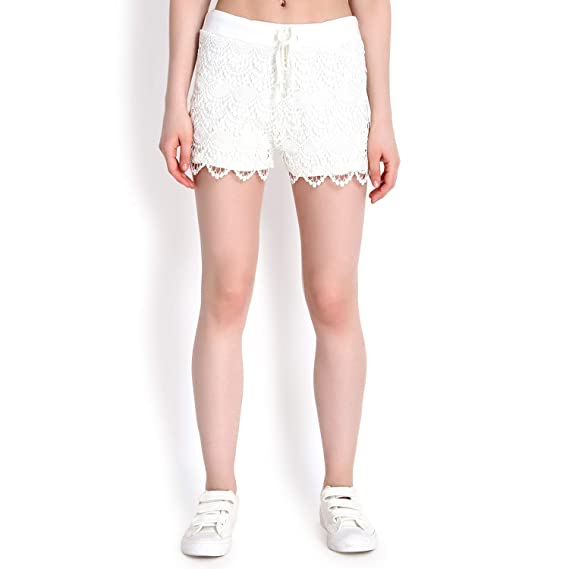 Kotty Women's Regular Fit Cotton Shorts